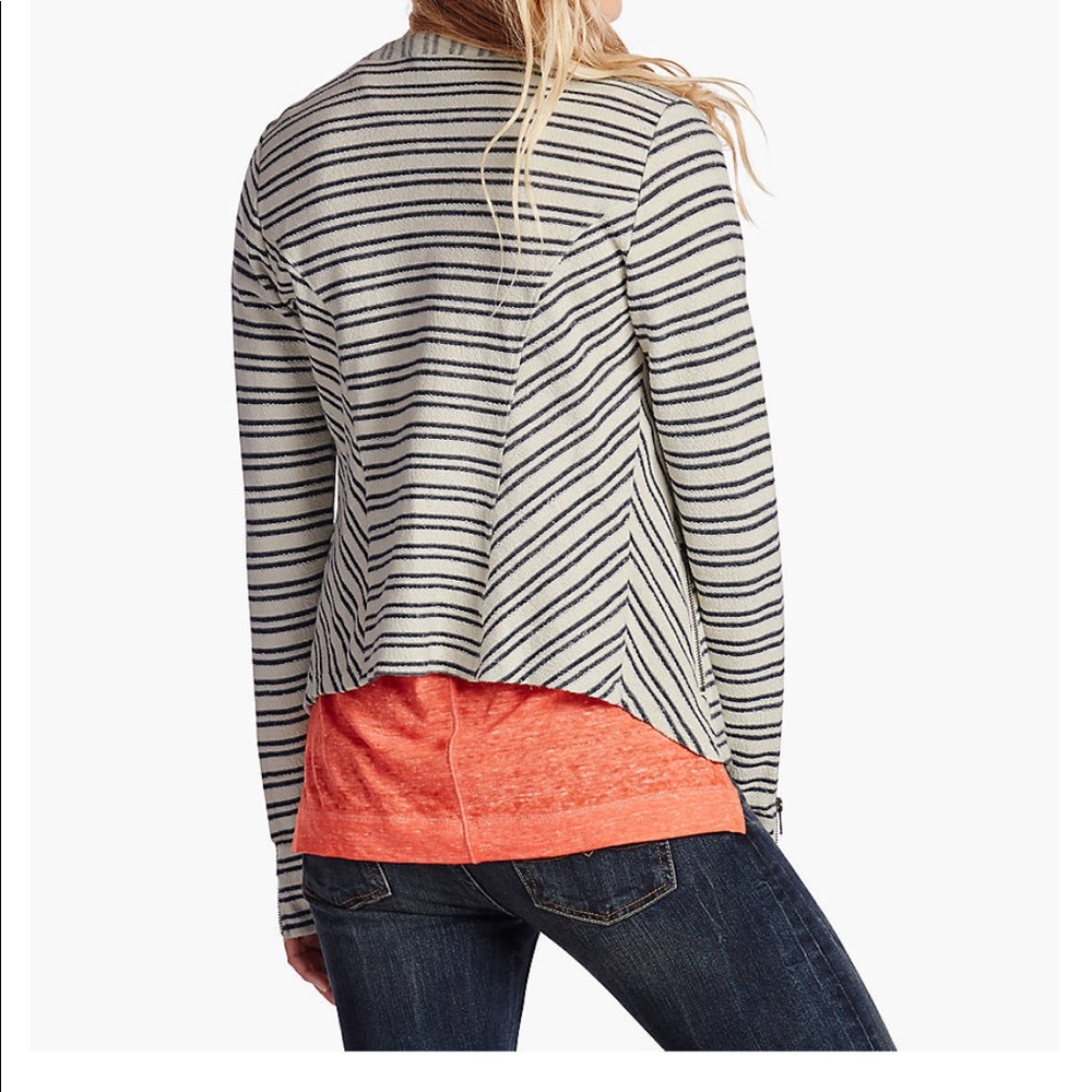 Lucky Brand Striped Jacket - Picture 2 of 8
